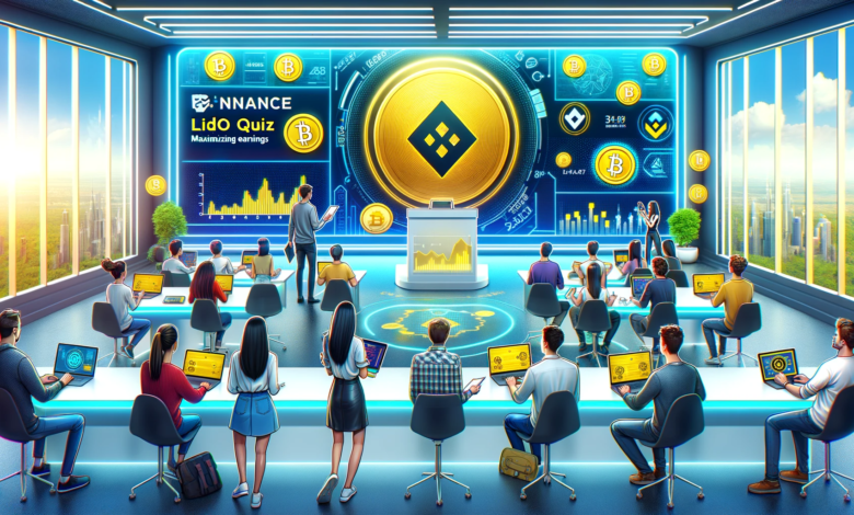 Why should you participate in the Binance Lido quiz?