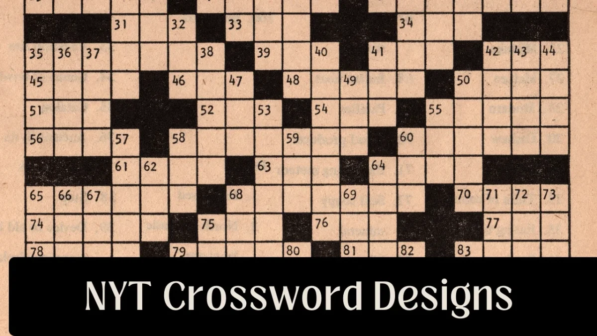 NYT Crossword Designs